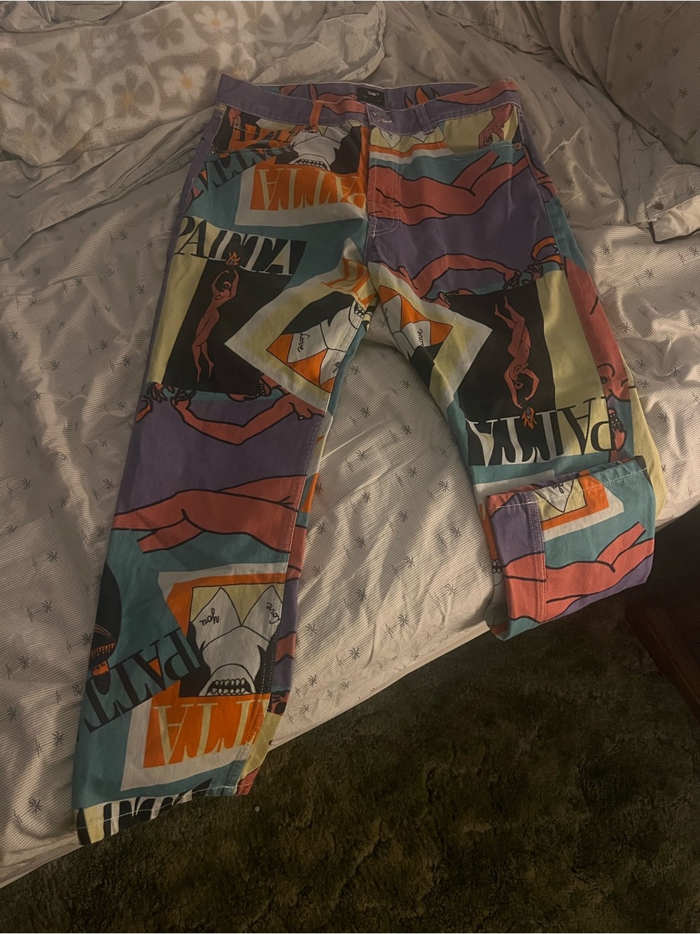 Patta Collage Canvas Pants. “1 of 1”